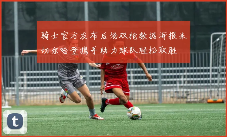 骑士官方发布后场双枪数据海报米切尔哈登携手助力球队轻松取胜